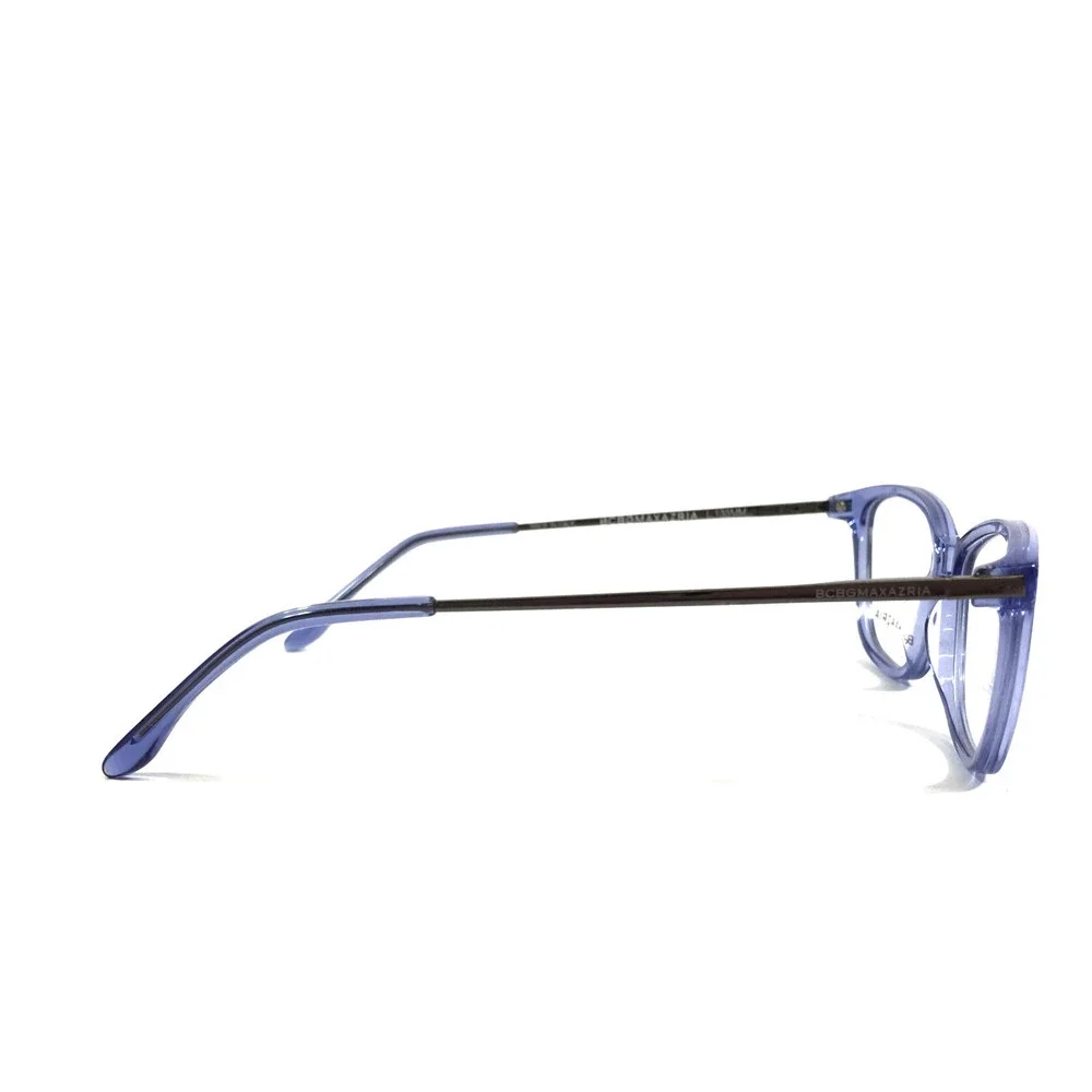 BCBGMAXAZRIA Eyeglasses Frames INGRID PURPLE ROYAL Cat Eye Full Rim 51-16-135